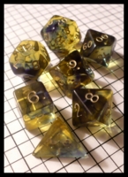 Dice : Dice - Dice Sets - Crystal Caste Firefly Blue 06583 - Gen Con Aug 2010